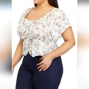 True Craft floral top